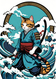 Lautan Kucing Ukiyo-e 98