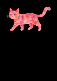 A depressed cat03 black