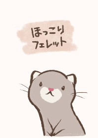 ほっこりフェレット