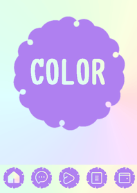 purple color rainbow  G16