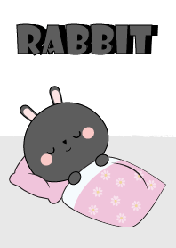 Kawaii Black Rabbit Theme