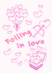 'folling in love' theme