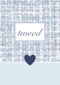 Lovely Light Blue Tweed