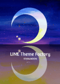 <LINE Theme Factory> STAR&MOON