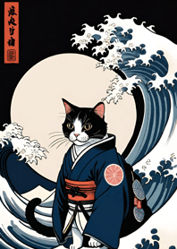 Lautan Kucing Ukiyo-e 105