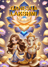 พระพิฆเนศ&พระแม่ลักษมี-รวย สมหวัง,รวย