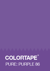 COLORTAPE II PURE-COLOR PURPLE NO.86