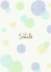 Watercolor round cool taste23