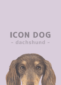 ICON DOG - dachshund - PASTEL PL/10