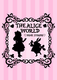 Alice World Pink Stripe