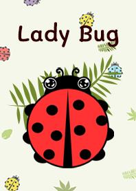Happy lady bug