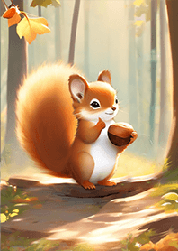 Healing Chestnut Squirrel 1