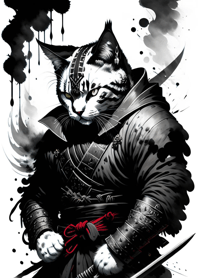 水墨猫武士 Ecfe87