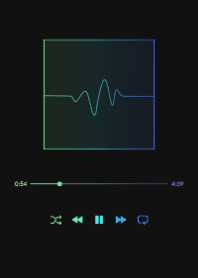 MUSIC PLAYER 2 Grad - ブラック (i) - 70