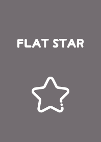 FLAT STAR / Steel Grey