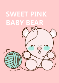 Sweet pink baby bear 47