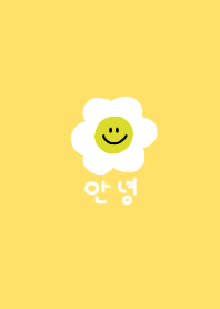 にこにこスマイル(韓国語)orangeyellow