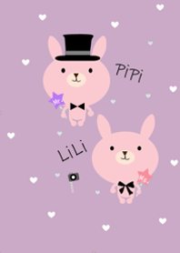 It is PiPi and LiLi of the rabbit. A