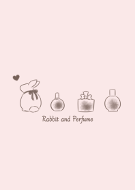 Rabbit and Perfume -pink-