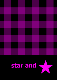 Star and check pattern 3