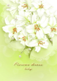 Flower-dress(lily) * #fresh