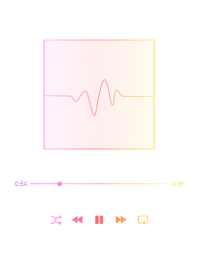 MUSIC PLAYER 2 Grad  - White - 20