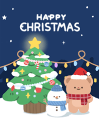 เมอร์รี่คริสมาสต์กับเจ้าหมีน้อย :) (มืด)