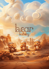 cute Bear in Bread Factory 4