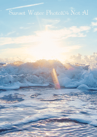 Sunset Water Photo104 Not AI