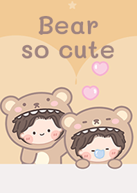 Bear so cute!