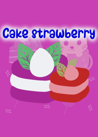 Cake  strawberry