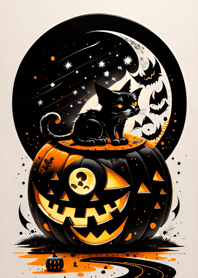 halloween cat c59cAB