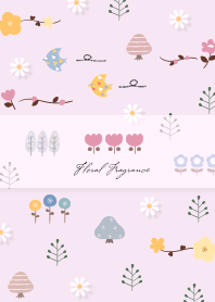 pinkpurple floral fragrance11_2