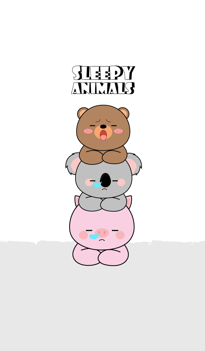 น้องง่วง (หมี,หมู,แมว,โคอาล่า,กระต่าย)