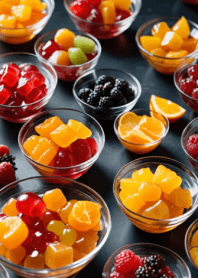 FRUIT GUMMY-I LOVE CAKE Theme