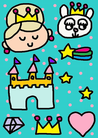 (Princess blue )