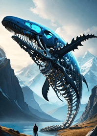 Whale bones 63D77E