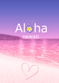 ハワイ＊ALOHA+12 Pink Purple