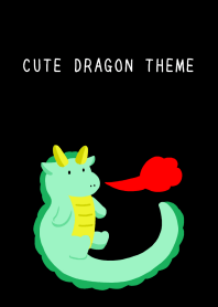 CUTE DRAGON THEME-BLACK
