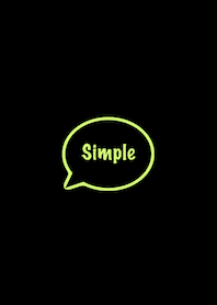 The Simple Speech bubble No,1-B23