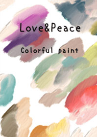 油絵アート【colorful paint 1】