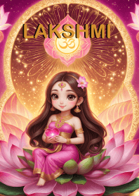 Lakshmi=win the lottery get rich.
