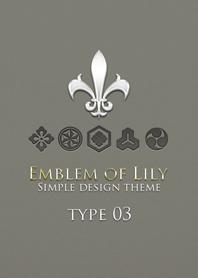 Emblem of Lily type 03