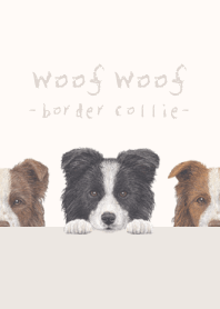 Woof Woof - Border Collie - BEIGE