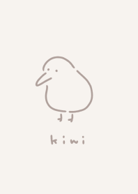 幾維鳥 / light beige.