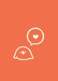 Chill out chick.(orange09)