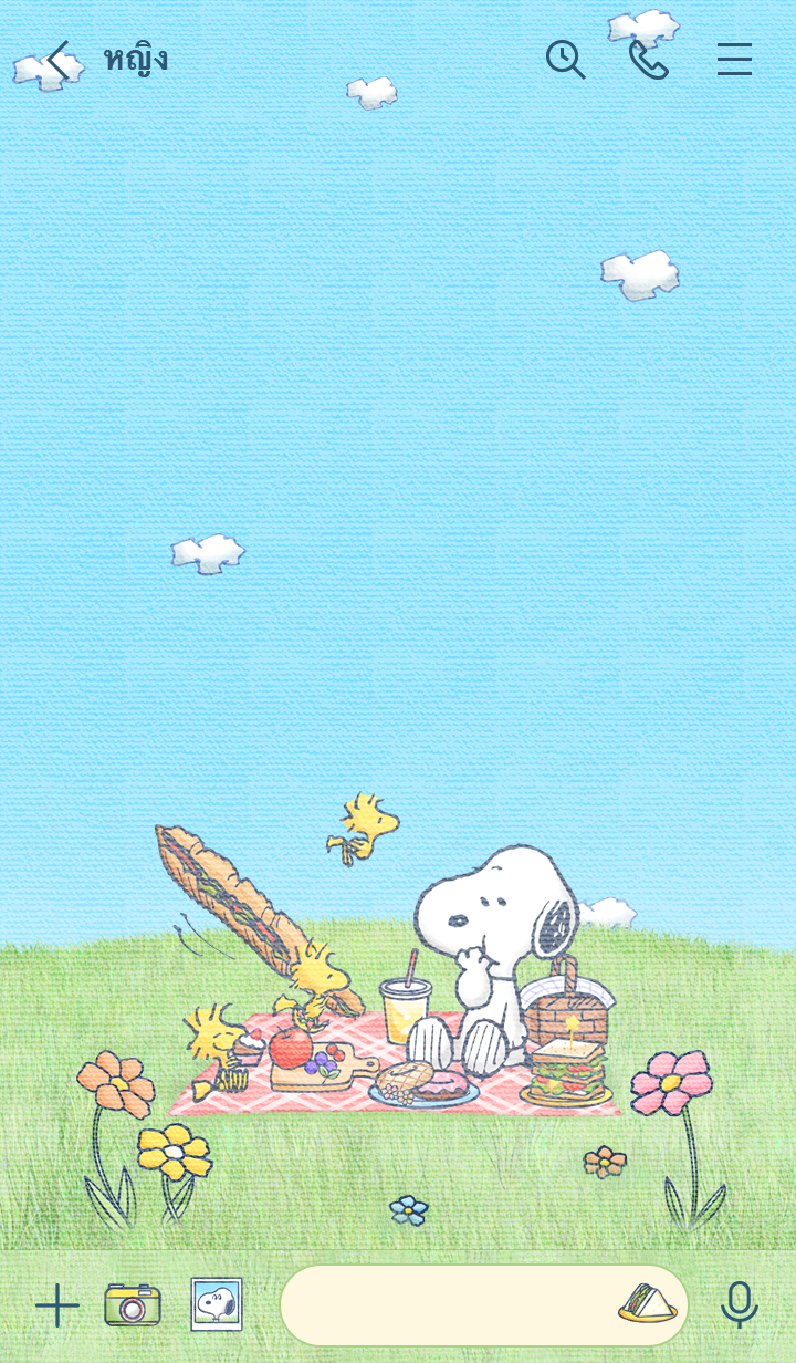Snoopy ปิกนิก รูปที่ 2
