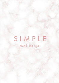 simple marble pinkbeige