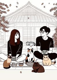 Couple of Cat Lover
