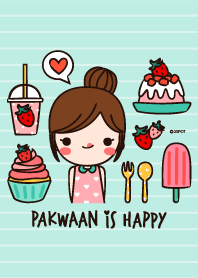 PAKWAAN IS HAPPY (SWEET GREEN)